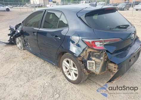 2019 Toyota Corolla Se from USA, damaged, VIN JTNK4RBE9K3047115